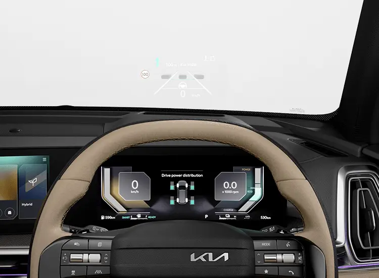 31.24cm (12.3”) HD Display Cluster & Navigation