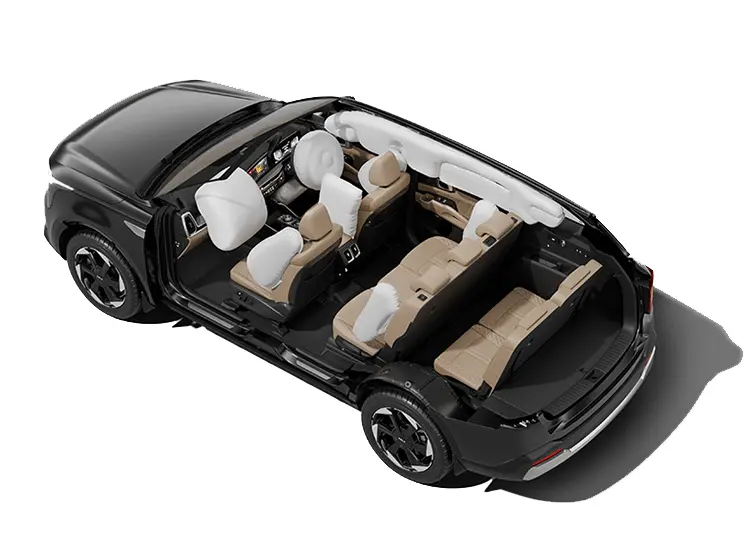 10 Airbags Safety System